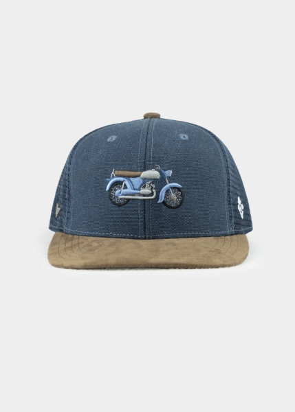 Cap "Zündapp" - dunkelgrau, v2 (Snapback)